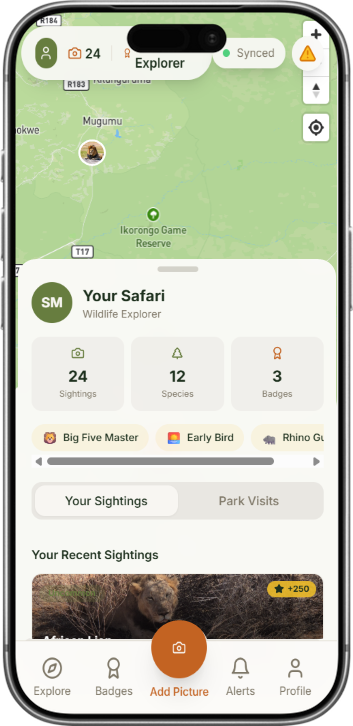 Bushlink app home screen